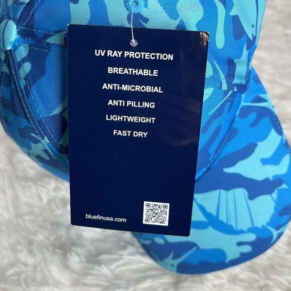 Marlin Bluefin Camo Hat New - Picture 10 of 11